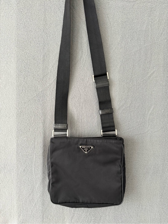 Prada Other - Prada Black Nylon Crossbody Messenger Bag